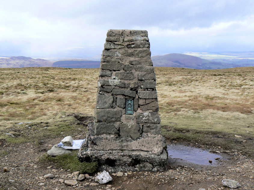 Loadpot Hill's trig Loadpot Hill's trig